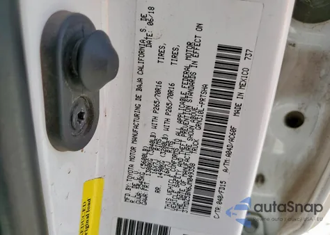 2018 Toyota Tacoma Double Cab from USA, damaged, VIN 3TMDZ5BN6JM049358